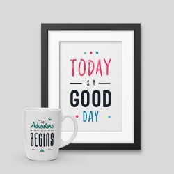 Mug + Framed Poster Pack